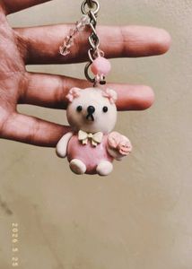 Cute Teddy Bear Keychain