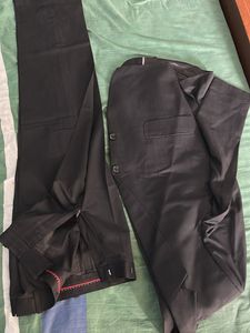 Classic Black Suit Jacket 2 pc