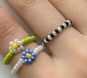 Daisy Beads Flower Ring 😍