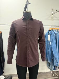 Men's Classic Brown Full Sleeve Shirt