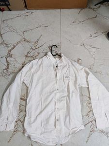 Men's White Long Sleeve Shirt