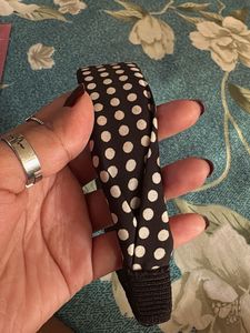 Polka Dot Knotted Headband