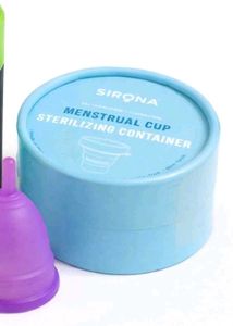 🎉 menstrual cup sterilisation container