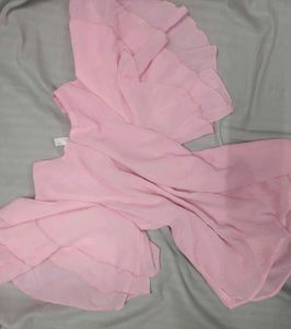 Chic Pink Ruffled Sleeve Top