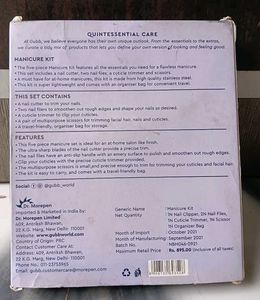 GUBB Manicure Kit set of 5