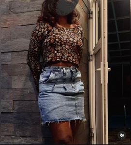Zudio floral crop top
