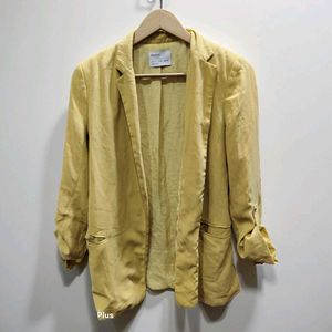 Stylish Yellow Blazer for Women