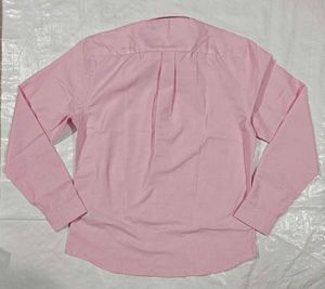 Tommy Hilfiger Pink Striped Oxford Shirt
