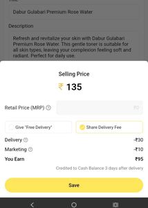 Dabur Gulabari Premium Rose Water