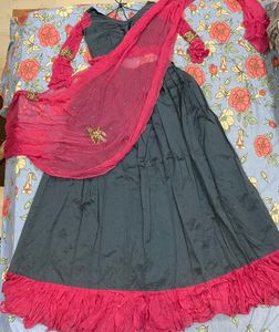 skirt top and dupatta set #lehnga#fullattire #ethnicwear#indianwear