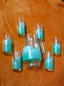 Jug And Glass Set (7pic)