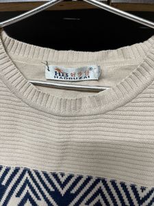 Patterned Knit Sweater 🦋