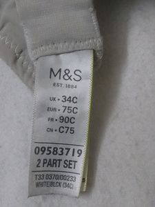 Marks N Spencer Padded 34C