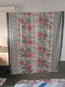 Vintage Floral Print Scarf/Drape