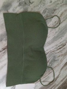 Green Sports Bra free size