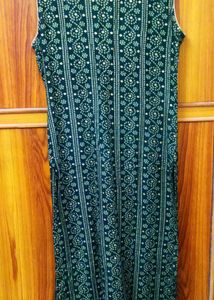 Elegant Emerald Green  only kurta not set