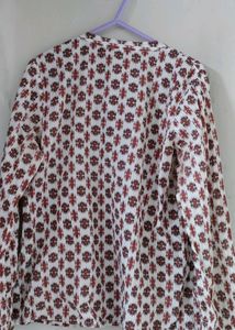 Short Top ,Cotton Fabric ,Size M