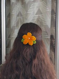 Cute Floral Hair Clip