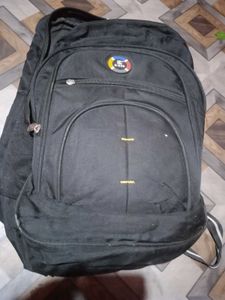 Stylish Black Backpack - K-BOX