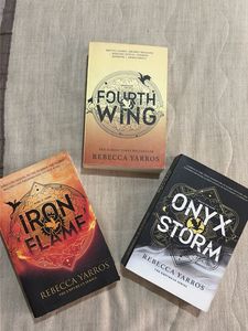 Fourth Wing, Iron Flame, Onyx Storm Book Set