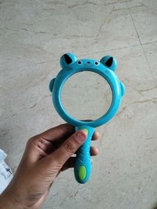 Cute Blue Cartoon Magnifying Glass Toy