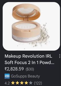 🫧Makeup Revolution Pressed Powder Compact🦢