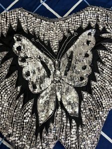 Silk Sequin Top