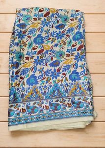 Elegant Floral Print Saree