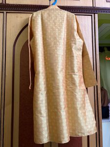 Men's Golden Kurta