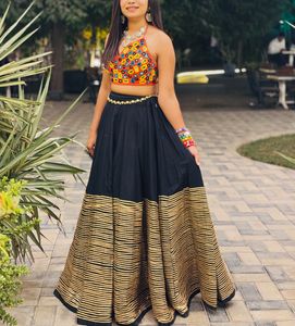 Black Stylish Ethnic Lehenga Choli Set