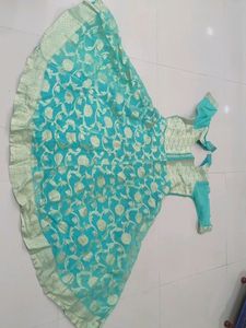 Sea Green Ethnic gown