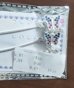 Silver Anklets Set - Beautiful Design
