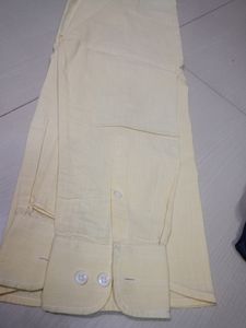 Cream Coloured Cotton Shirt