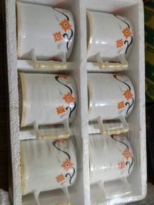 Floral Tea Cup Set (6)