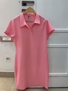 Pink Polo Dress