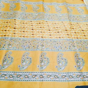 Flower Printed Pashmina Suit