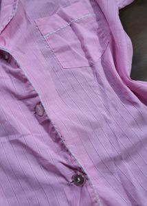 Fairy Pink Striped Pyjama Top💖