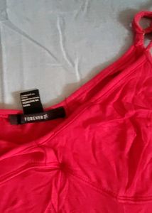 set of two yellow and Red Ribbed Tank Dress
