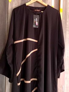 Branded XXL KOREAN NIDA Black Abaya