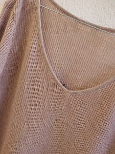 Shimmer V-Neck Sweater