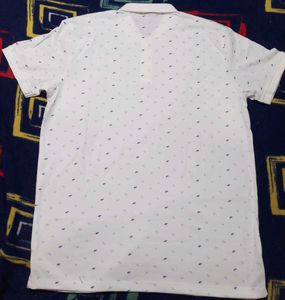Original Allen Solly White Polo T-Shirt