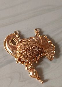 Gold Plated Pendant/Mangalsutra Locket Big