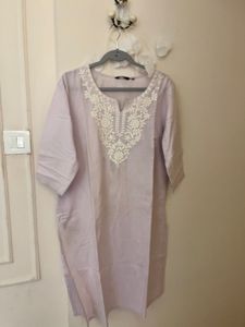 Elegant Lavender Kurta