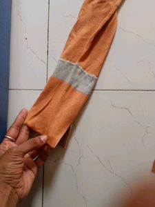 Orange Long Sleeve Top
