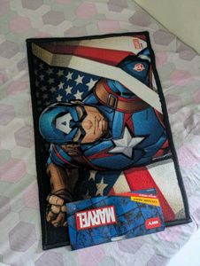 Captain America Marvel Door Mat