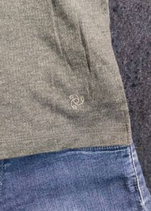 Grey Long Sleeve Top