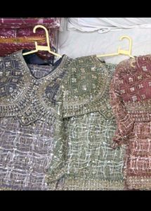 Embellished Sequins Saree