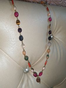 Navratan Long Gems Mala