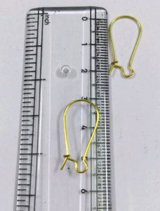 Eyerring gold kidney hanging high quality 25pic
