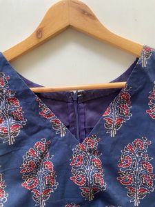 Stiched Cotton Kurta With Lining